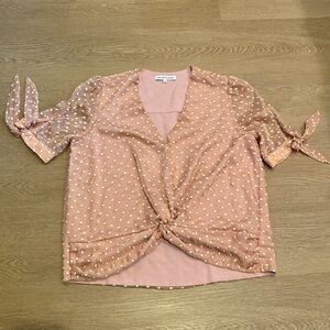 Heartloom Peach Knot Blouse